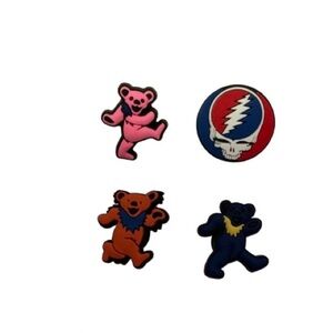 Grateful Dead Jibbitz croc charms NWOT